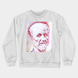 Plotinus Portrait | Plotinus Artwork | Line Art Crewneck Sweatshirt